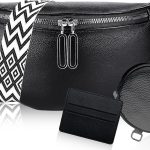 Bolso Riñonera Negro Mujer Vestir Con Monedero Desmontable Bolsos Bandolera Pequeño Con Correa Ancha Ajustable Y Extraíble Crossbody Bolsa Moda Tirantes Anchos Intercambiables : Amazon.es: Moda