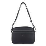 Bolso Bandolera mujer en lona color negro Angula EL POTRO