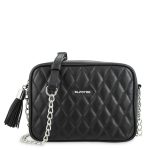 Bolso bandolera piel mujer negro Rombo