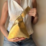 Bolso de mano metalizado CUIROTS Anna mujer fiesta 5190 — Cuirots