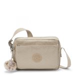 Bolso bandolera kipling abanu m sign beige emb I6831 96A
