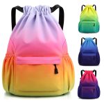 Sarsumir Mochila Cuerdas para Mujer Hombre, Impermeable Bolsa de Cuerdas Gran Capacidad Mochila Deportiva para Compras Yoga Deporte Viajes, Arcoíris : Amazon.es: Deportes y aire libre