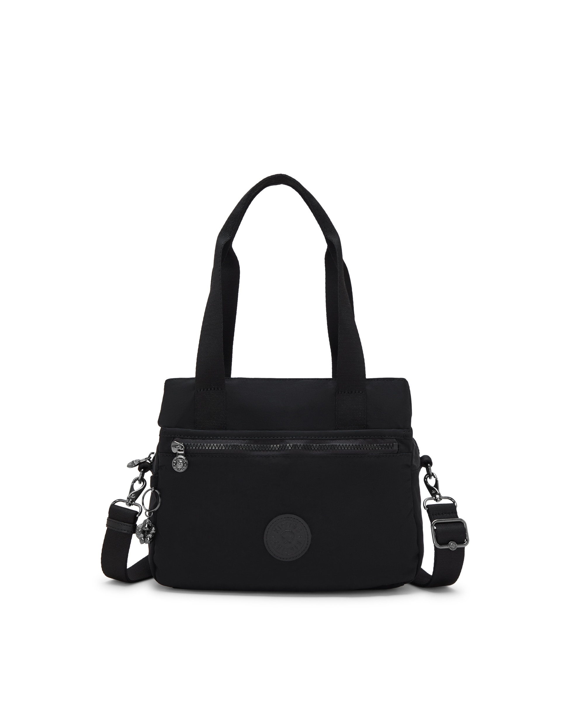 kipling-bolsas-409akk-1.jpg Bolso de hombro con múltiples compartimento y asa extraíble Negro Kipling · El Corte Inglés - Imagen 1