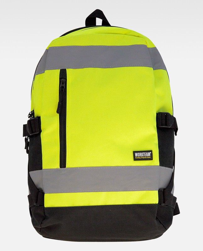 mochila-25-litros-787eqz-1.jpg Mochila de alta visibilidad Capacidad 25 litros Amarillo - Imagen 1