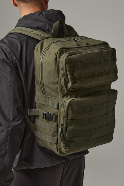 mochila-25-litros-965jlh.png Molle Mochila Tactica 25 Litros Mochila Tactica Militar Molle 25 Litros Negro Liso Envío Gratis - Imagen 1