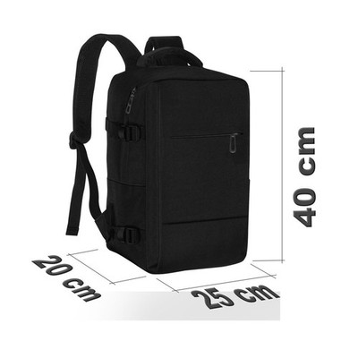 mochila-40x20x25-ryanair-331ggp-1.jpg Ryanair Mochila 40x20x25 Viajes Equipaje Avión Wizzair Discover bajo Asiento | eBay - Imagen 1