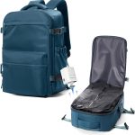 suradar Mochila de Viaje Vacio con Bomba Mochilas Cabina Avion 40x20x30 Ryanair Vueling Mochila Compresion al Vacio con Bomba Vacuum Backpack Portatil ...