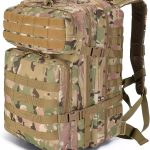 Mochila Táctica 45L Militar, Paquete de Asalto Molle de Gran Capacidad Impermeable Bolsa para Ejército, Mochilas de Marcha para Emergencias de 3 Días ...