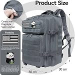 Delgeo Mochila Tactica 45L Militar,Gran Capacidad Mochila,Plegable Impermeable Mochila Para Montañismo,Senderismo,Camping y Viajes : Amazon.es: Deportes y aire libre