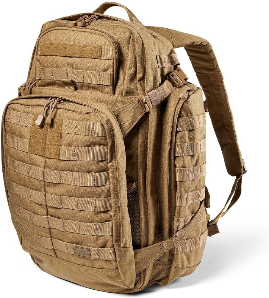 mochila-5-11-344bio-1.jpg 5.11 Rush™ 72 2.0 Mochila Táctica 55L Ultrarresistente Gran Capacidad, Compatible MOLLE, Funda Casco, Bolsa Hidratación Misiones de 36h+ | ... - Imagen 1