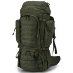 Mardingtop Mochila Táctica de 60 Litros con Protector de Lluvia Mochilas Grandes de Trekking Mochilas Expandibles al Aire Libre Mochilas de Senderismo ...