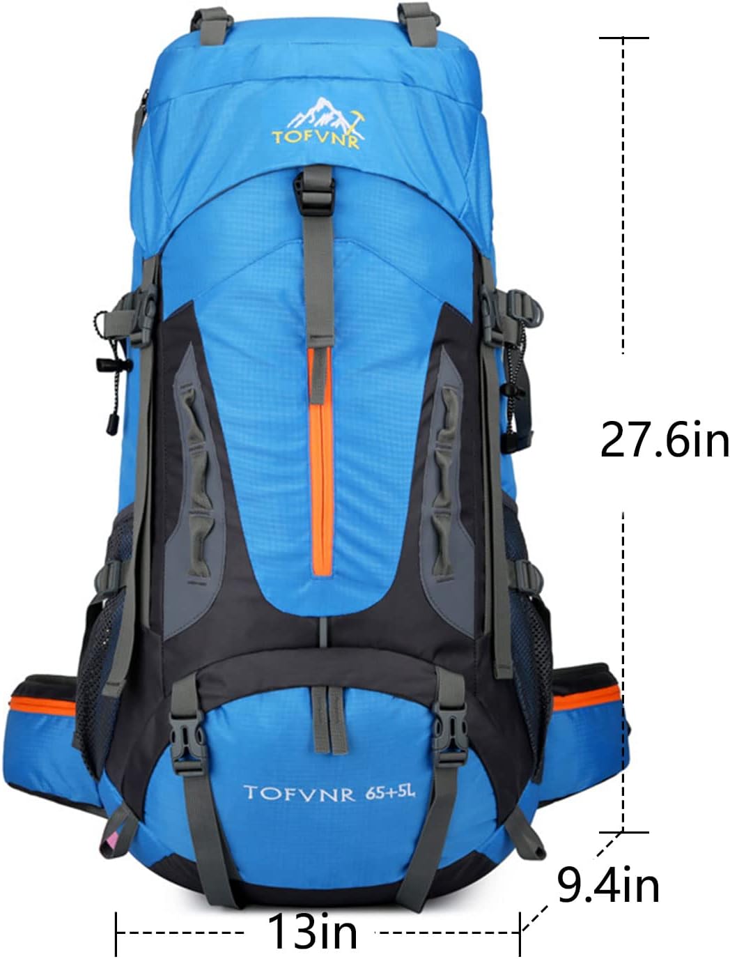 mochila-70-litros-261ubp-1.jpg Backpack Mochila 70 Backpack Mochila De 70 Litros De Montaña Mochila De Escalada 70L - Imagen 1