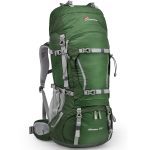 MOUNTAINTOP 70L Mochila de Senderismo para Hombre y Mujer, Mochila Trekking Unisex, Espaciosa y Resistente para Montaña, Viajes y Acampadas, con Soporte Lumbar Acolchado y Múltiples Bolsillos | Para trekking larga distancia