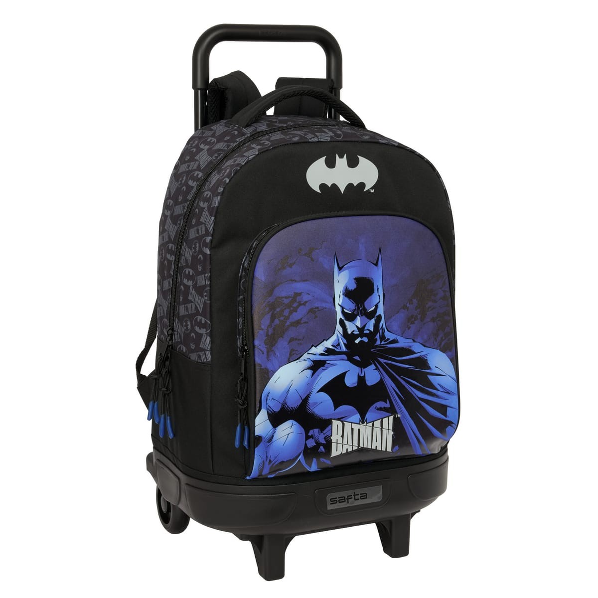 mochila-batman-656nua-1.jpg Mochila Escolar BATMAN Dark, Grande 45 cm. Con Carro - Imagen 1