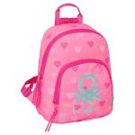 Mini mochila benetton heart