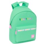 Mochila para Portátil 14.1'' BENETTON Mint (41 x 31 x 16 cm)