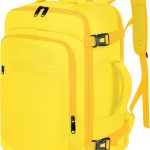 ENZOSUM Mochila Viaje Cabina Avion 40x20x25 para Ryanair Equipaje de Mano 40x20x25 Ryanair Mochila Bolso Mujer de Mano Hombre 20L Maletas de Cabina ...