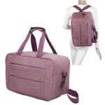 Bolsa De Cabina Convertible En Mochila 40x20x25cm 20l Morado