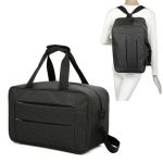 Bolsa De Cabina Convertible En Mochila 40x20x25cm 20l Negro