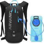 Arvano 6L Mini Mochila Bicicleta Montaña Impermeable, Mochila Hidratación MTB con 2L Bolsa de Agua para Ciclismo Bici Running Trail Esquí Mochila Ligero Deportes : Amazon.es: Deportes y aire libre
