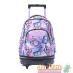 Mochila con ruedas Escolar para niños y niñas. Juguetes donDino