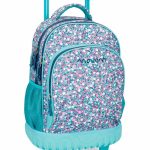 Mochila con ruedas Movom Nina Azul Pacífico 43cm | Maletia.com