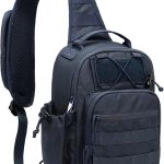 HALOVIE Mochila Táctical Militar,Mochila Cruzada Antirrobo Bolsa Bandolera Pequeña Hombre Bolsa Pecho Sling Bag para Senderismo Ciclismo Camping : Amazon.es: Moda