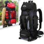 Mochila impermeable de 90 l para senderismo y camping: mochila de trek – Trekker Essentials