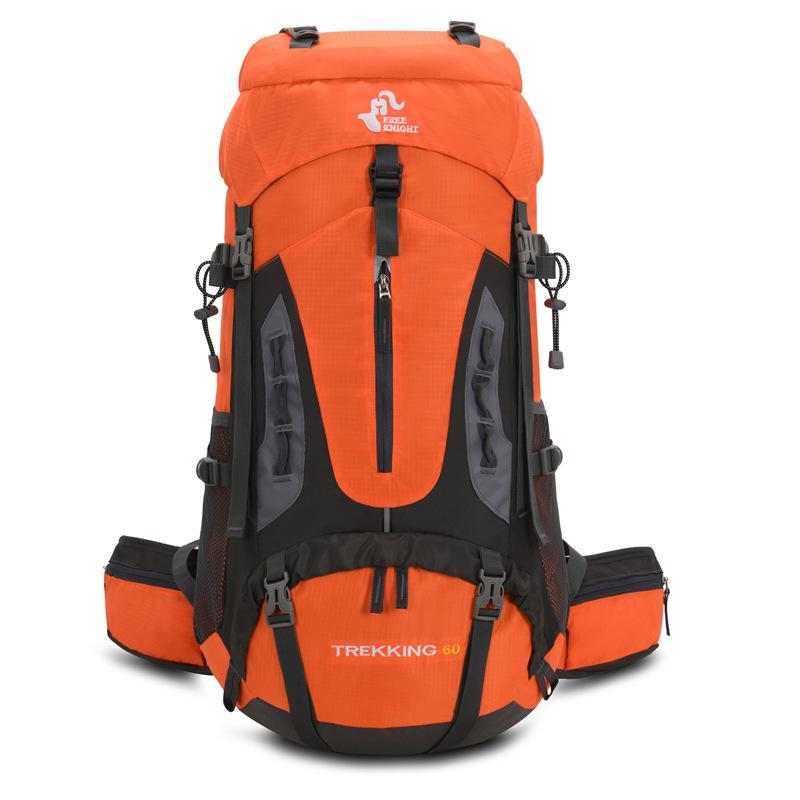 mochila-de-camping-982eol-1.jpg Mochila para acampar al aire libre de 60L, mochila de viaje para senderismo, escalada, deportes de caza, bolsas con cubierta para lluvia, bolso de ... - Imagen 1
