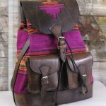 Mochila cuero Selva Mochilas artesanales La Mamita