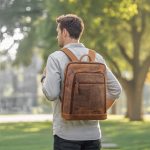 Giulio" Elegante Mochila Cuero Hombre para Ordenador Portatil 15,6 – STILORD