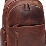 STILORD Rio Premium Mochila de Cuero Hombre con Compartimento Portátil 15.6 Pulgadas Moderna Mochila de Piel Grande para Trabajo Oficina Viaje y ...