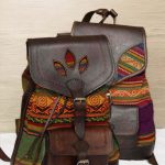 Mochila de cuero Sierra Mochila étnica La Mamita