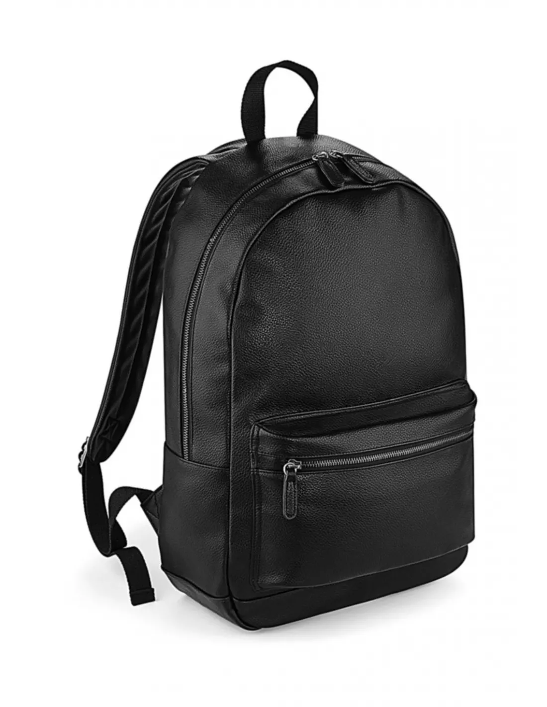 mochila-de-piel-034smc.webp Mochila de cuero negro Fashion Polipiel | Personalizado - Imagen 1