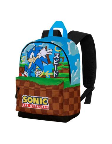 mochila-de-sonic-939zdn-1.jpg Mochila Sonic the Hedgehog Greenhill 35cm Karactermania Fantasia Personajes - Imagen 1