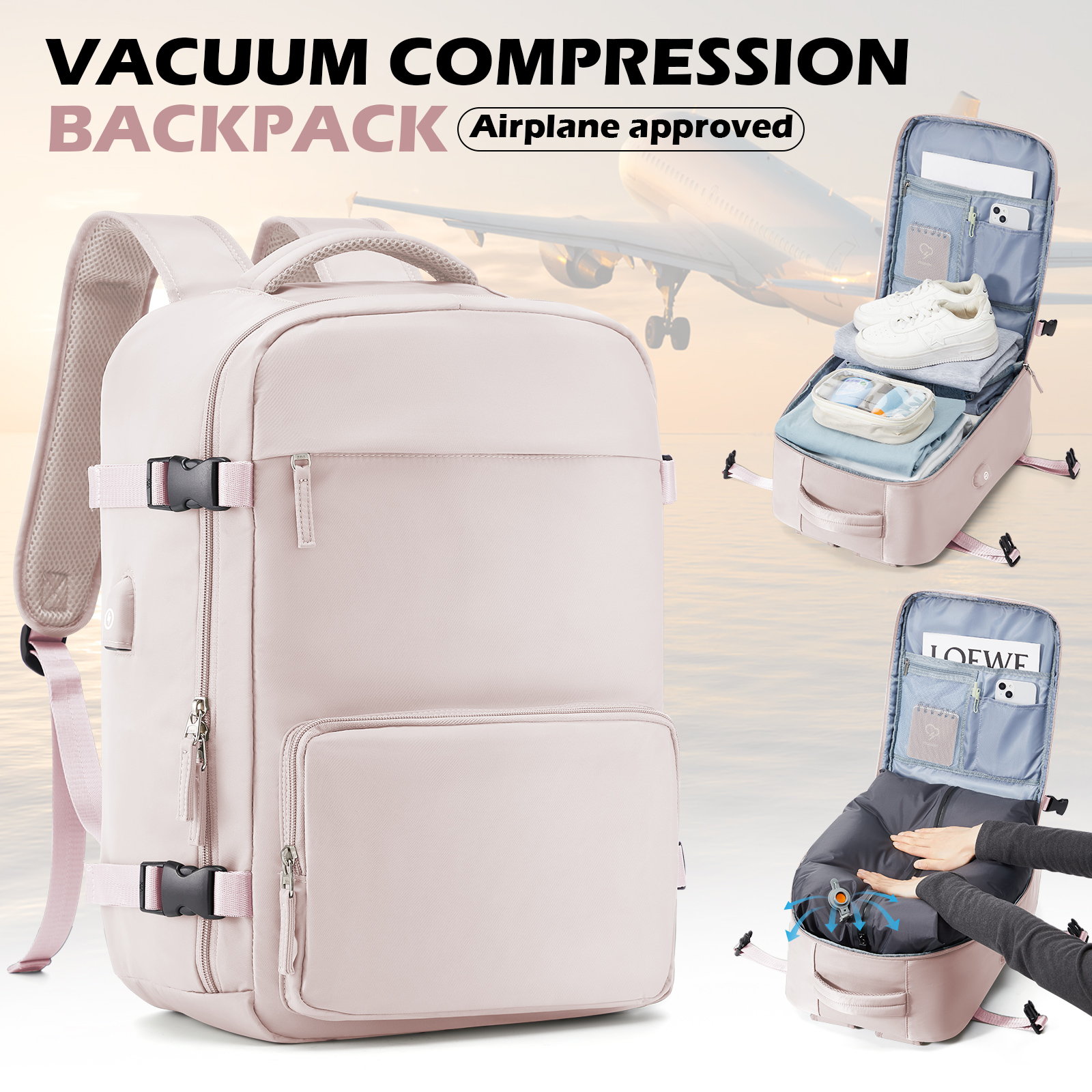 mochila-de-viaje-mujer-959yuy-1.jpg Mochila de viaje al vacío para avión de cabina, mo... – Grandado - Imagen 1