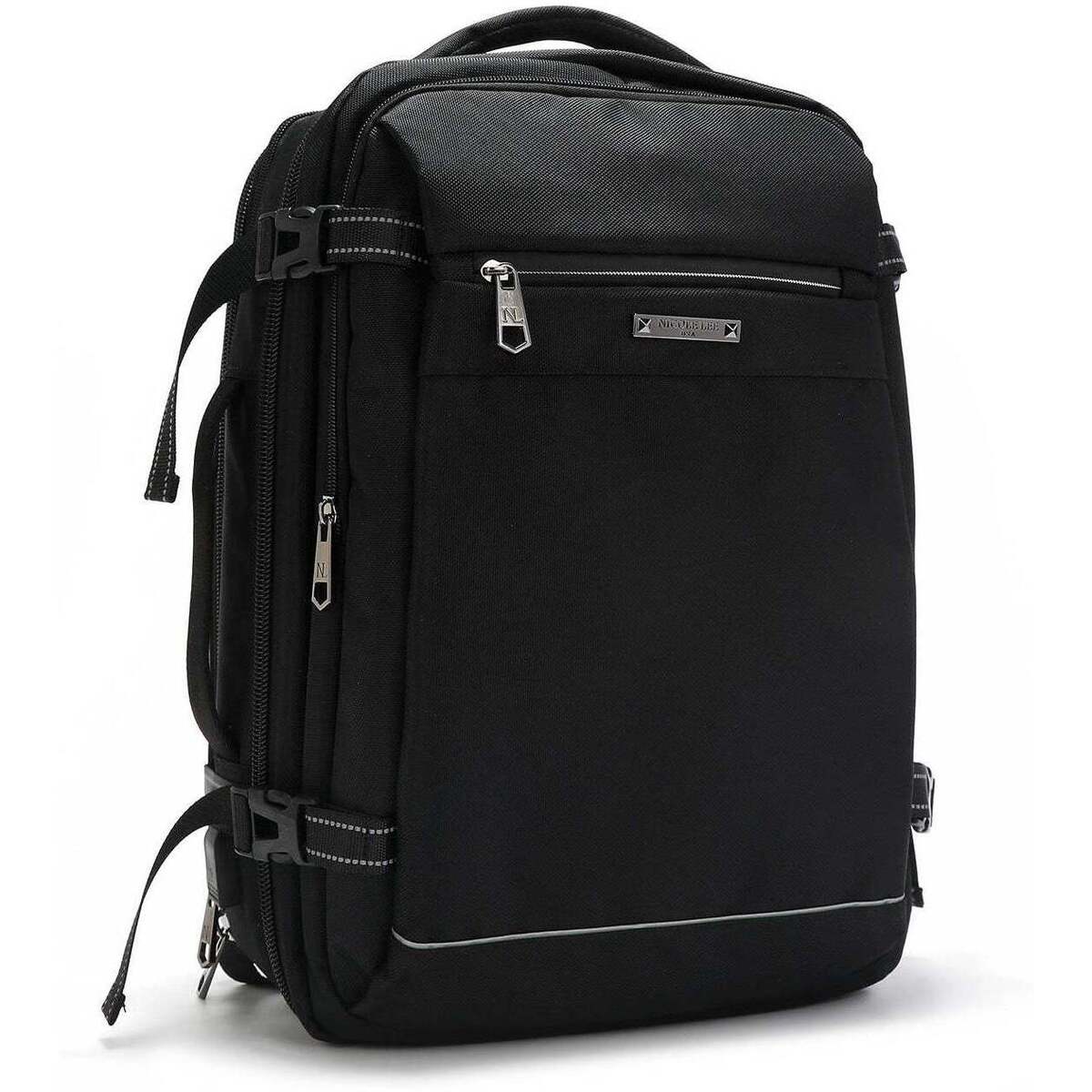 mochila-de-viaje-mujer-963srx-1.jpg Nicole Lee MOCHILA DE VIAJE CON PUERTO USB PARA VIAJE NEGRO Bolsos Bolsos Mujer 111,00 € - Imagen 1