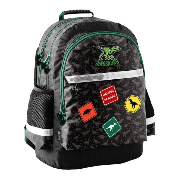 mochila-dinosaurio-704glu-1.jpg Mochila Dinosaur Danger 41 cm 2 Compartimentos - Imagen 1