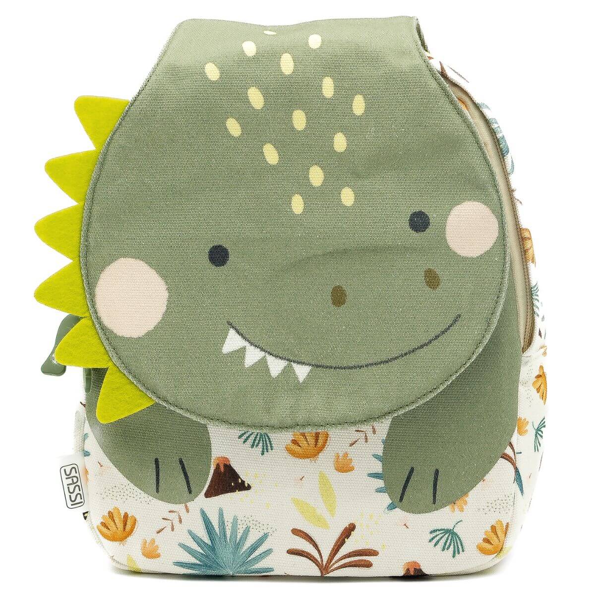 mochila-dinosaurio-705zij-1.jpg Mochila Infantil para el Cole SASSI Dinosaurio Medida Mini A5 – Jungla Kids - Imagen 1