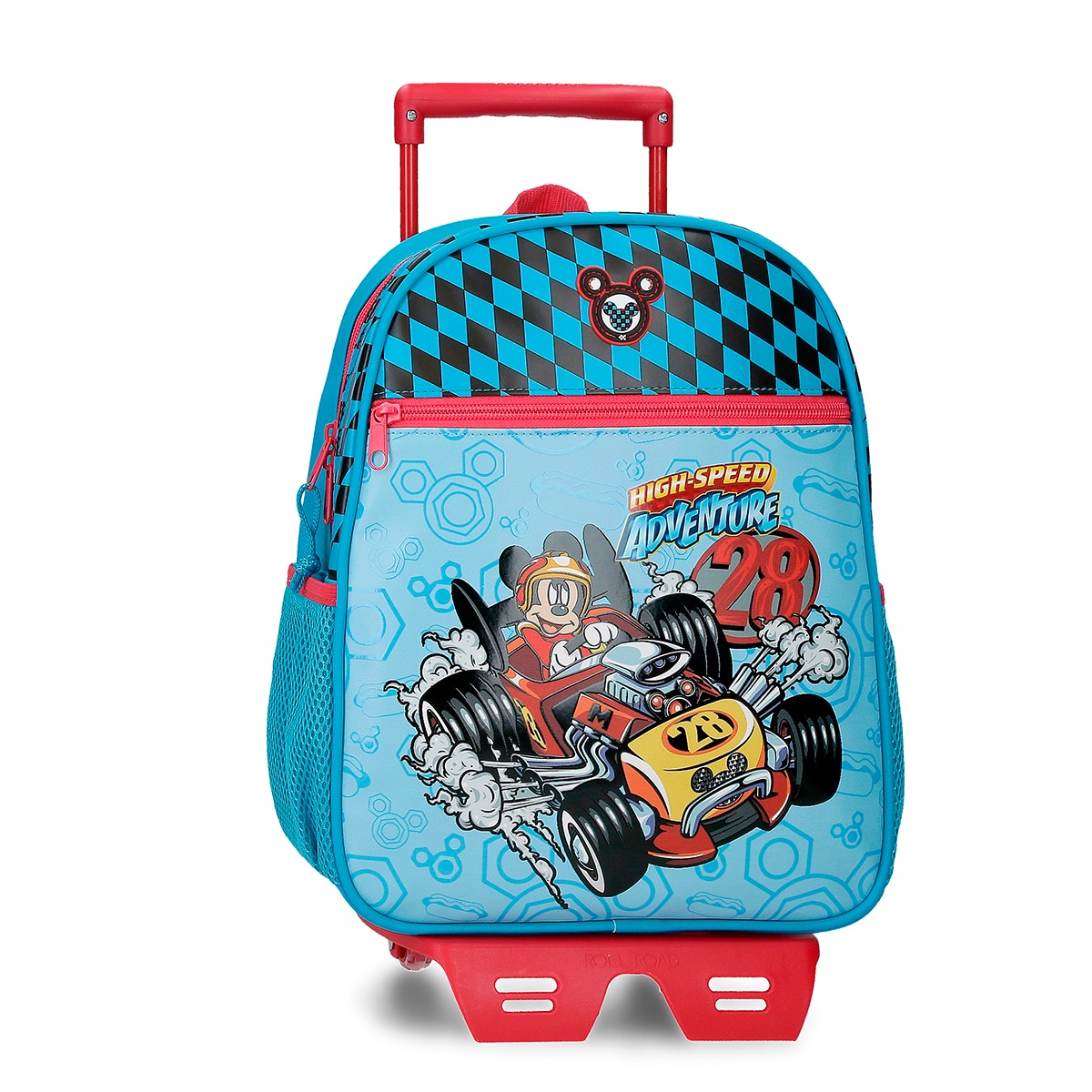 mochila-disney-865tpa-1.jpg Mochila adaptable con carro 33cm Disney hight speed con capacidad de 10L - Imagen 1