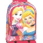 Mochila Princesas Disney royal carrito desmontable