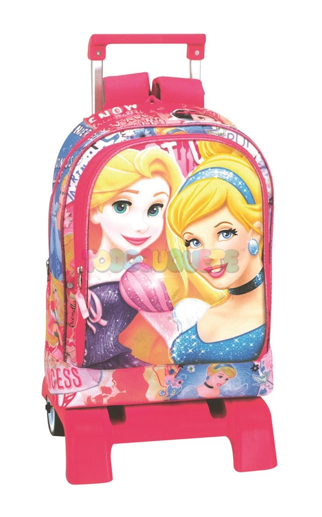 mochila-disney-987jao-1.jpg Mochila Princesas Disney royal carrito desmontable - Imagen 1