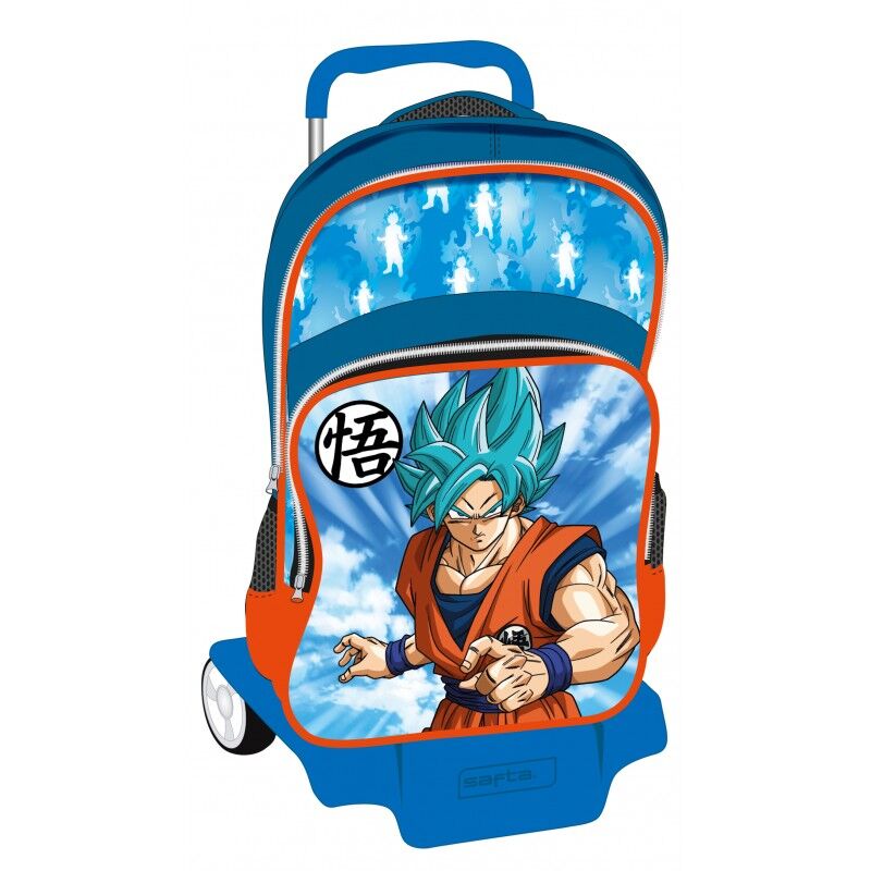 mochila-dragon-ball-818wts-1.jpg Mochila Dragon Ball Goku Blue con Carro 905 Geek Atmosphere - Imagen 1