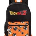 Dragon Ball Z Mochila para niños Mochila negra y naranja con correas ajustables | Goku Character Equipaje Práctico y Organizado Mochila Escolar Deportiva Para Niños | Regalo de mercancía : Amazon.es: Moda