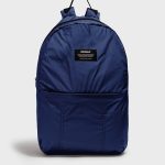Mochila unisex plegable con bolsillo frontal Azul oscuro Ecoalf
