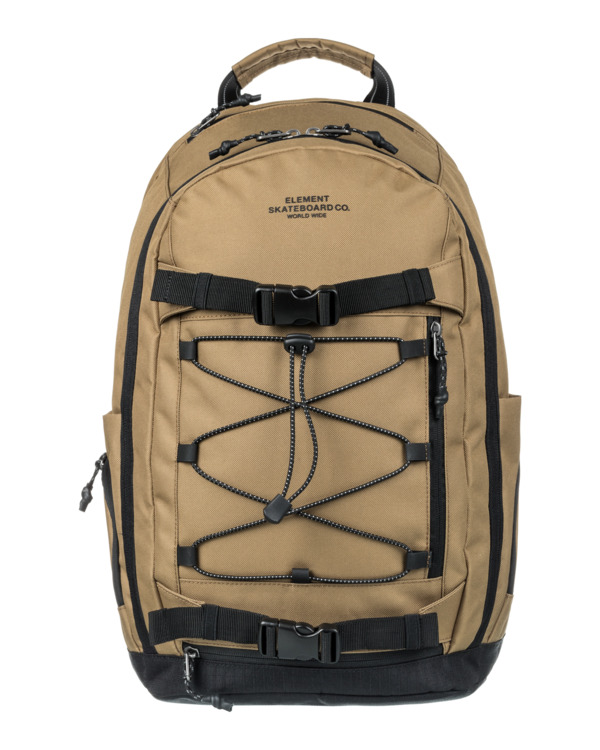 mochila-element-866mte-1.jpg Scheme Skate Mochila híbrida grande para skate Marrón Unisex | Element - Imagen 1