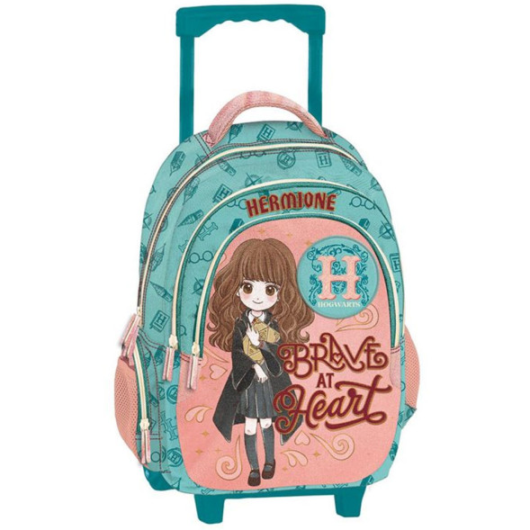 mochila-harry-potter-182gpg-1.jpg Mochila con ruedas Harry Potter Hermione Heart 44 CM 2 cpt - Imagen 1