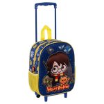 Mochila Escolar 3d Con Ruedas Harry Potter | Mejor Precio