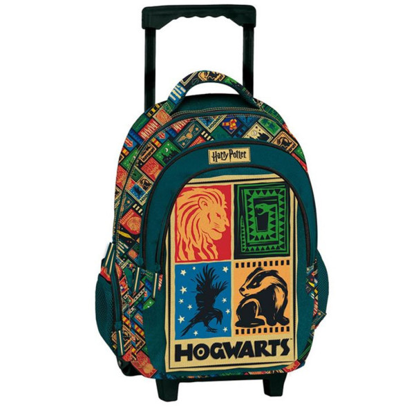 mochila-harry-potter-654bjt-1.jpg Mochila con ruedas Harry Potter Hogwarts Color Block 44 CM 2 cpt - Imagen 1