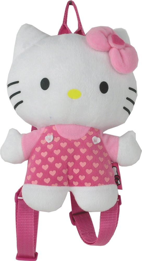 mochila-hello-kitty-143yoc-1.jpg Hello Kitty Mini mochila de felpa de 10 pulgadas : Amazon.es: Moda - Imagen 1